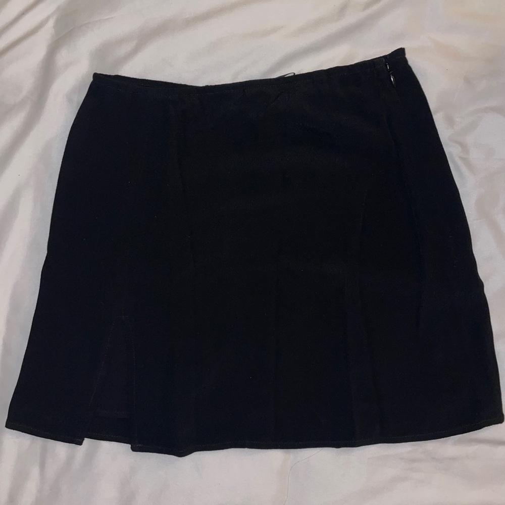 Aritzia Sunday Best Black Mini Skirt